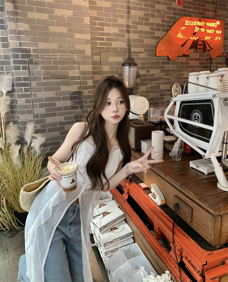 【dress】レースキャミワンピースG20354