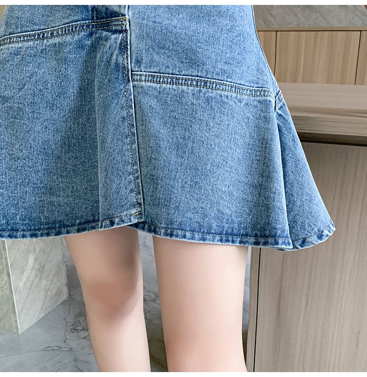 【bottoms】マーメイドデニムスカートG20221