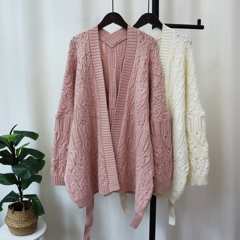 【outer】ニットカーデ　M25529