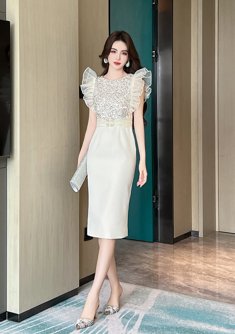 【dress】キラキラデートワンピース　M24281