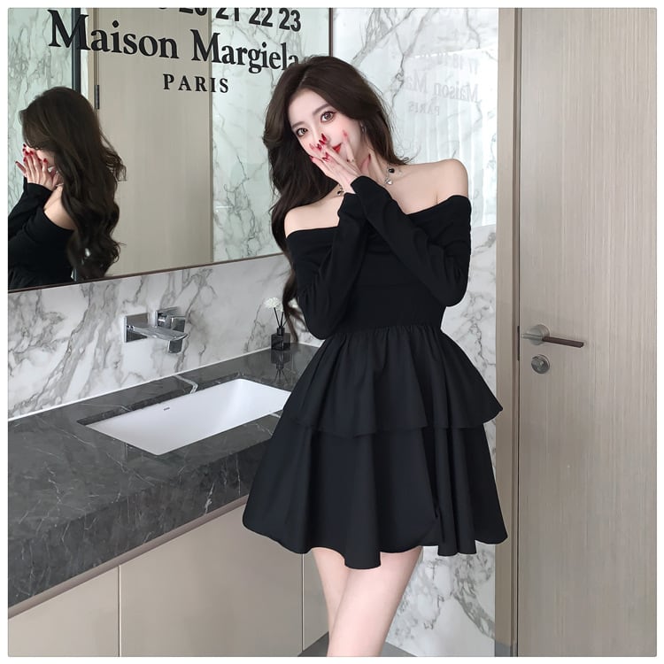 【dress】デートワンピース　M25477
