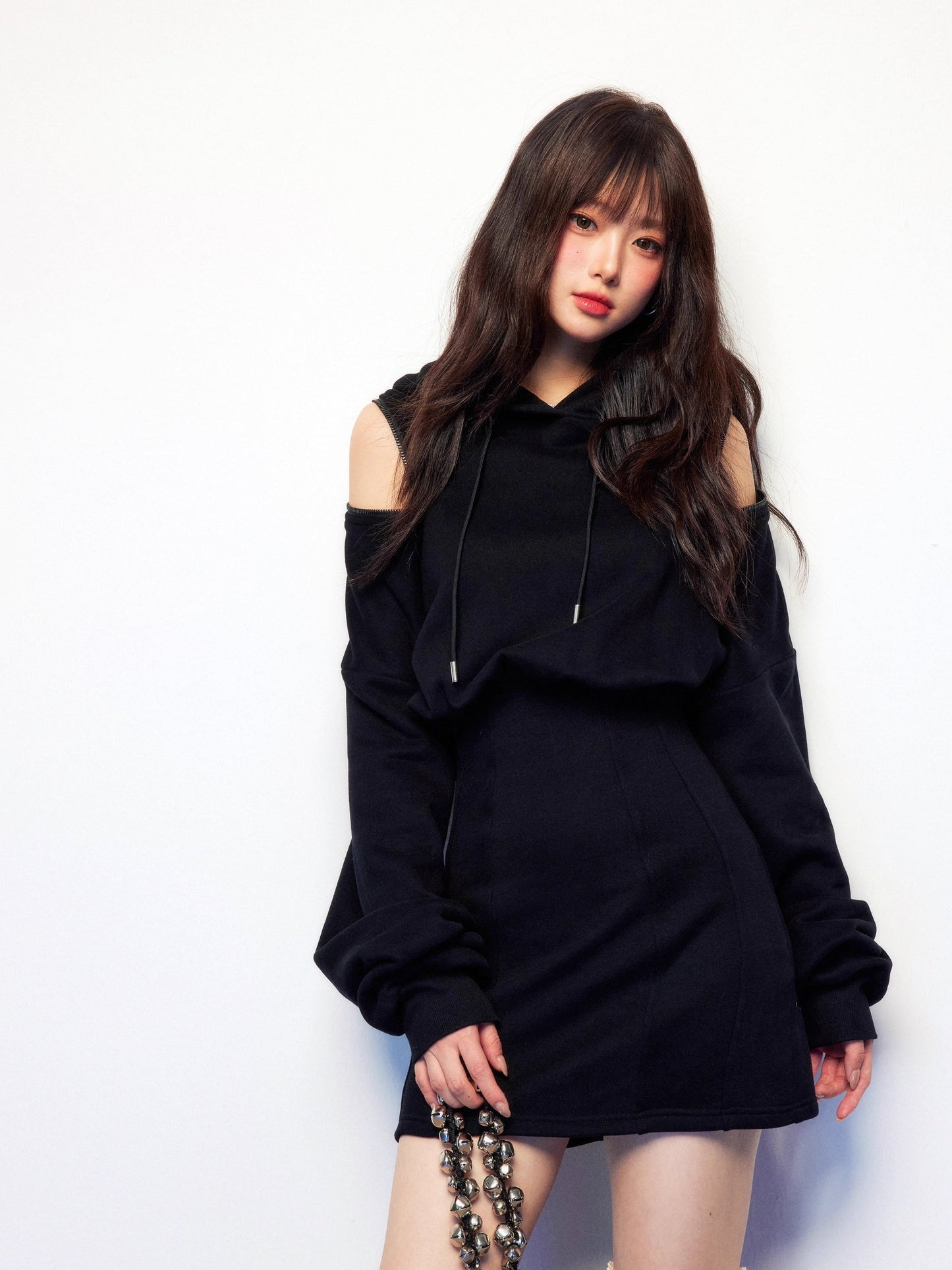 【dress】オフショルミニワンピース Q7338