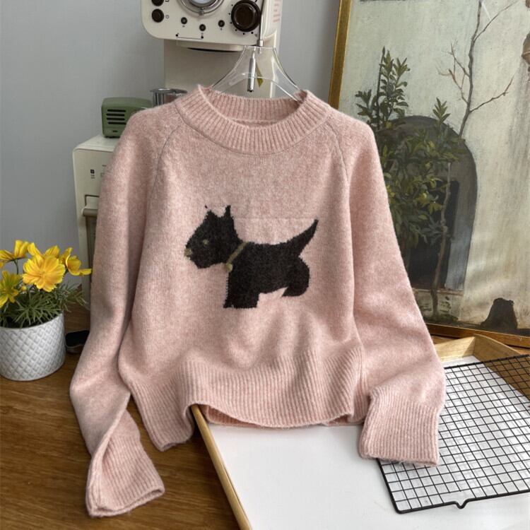 【tops】カートゥーンニットセーター　M26856