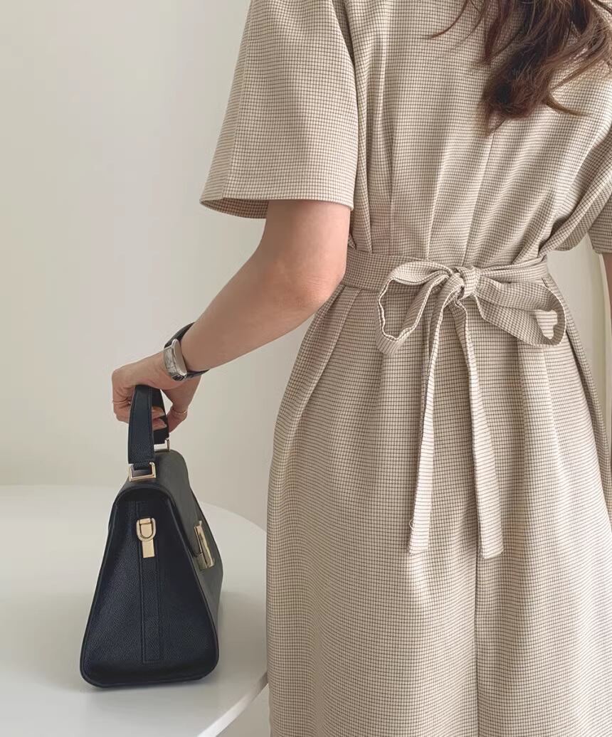 【dress】半袖ゆったりワンピースF7472