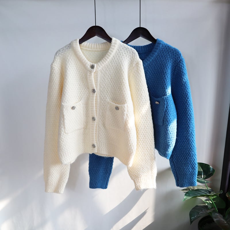 【outer】ニットカーデ　M27588