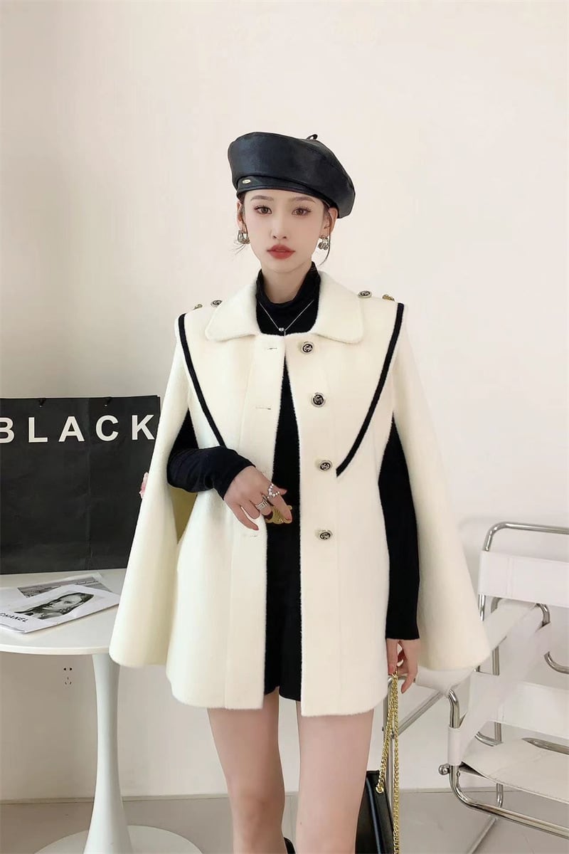【outer】ケープコート　N2762