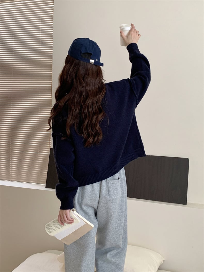 【outer】Wジップニットカーデ　M25985