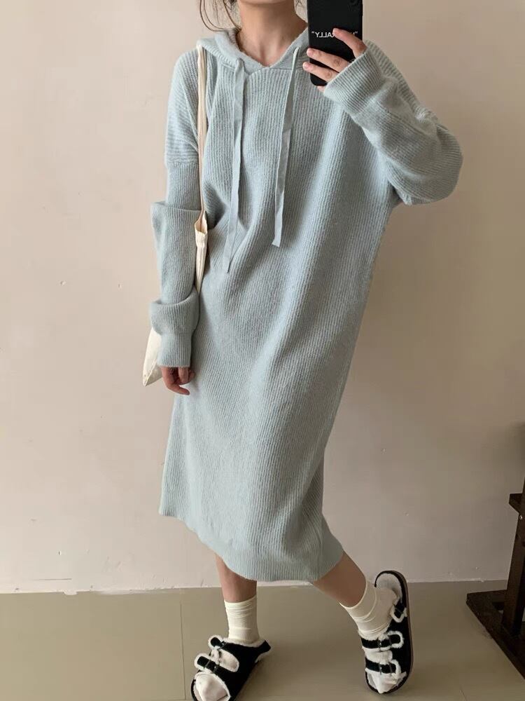 【dress】フード付きワンピース　M19128