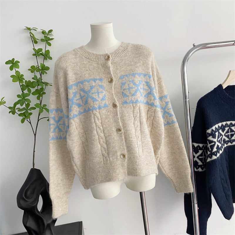 【outer】ニットカーデ　M17962