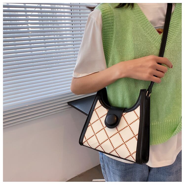 【小物】高級感 シンプルINS風ファッションショルダーバッグ G2151