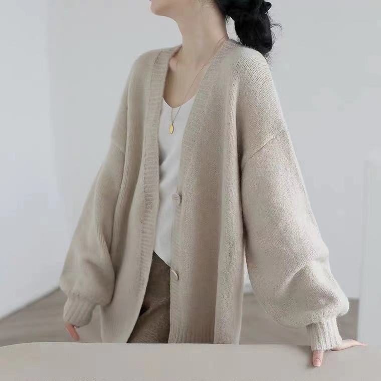 【outer】ニットカーデ　M25640