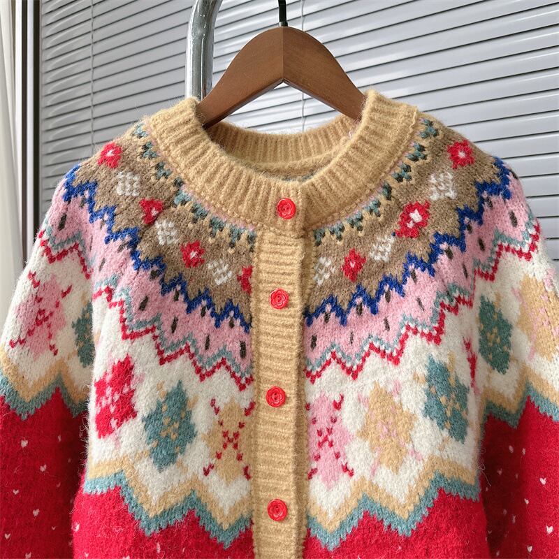 【outer】ニットカーデ　M28891