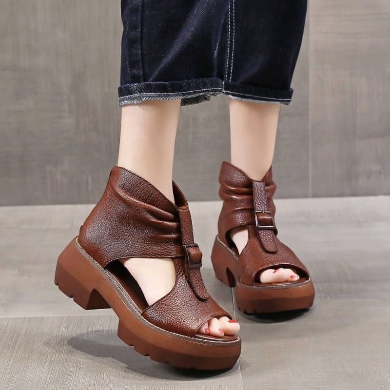 【Shoes】チャンキーヒールサンダル K0131