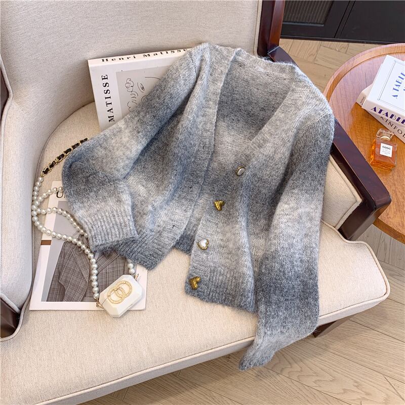 【outer】ニットカーデ　M29200