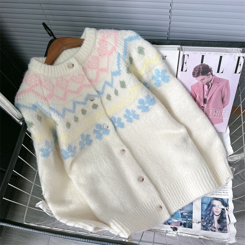 【outer】ニットカーデ　M27913