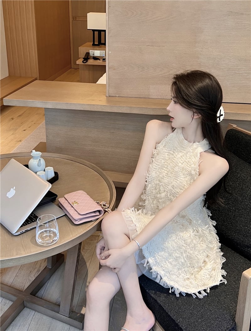【dress】リボン付きワンピース　M24121