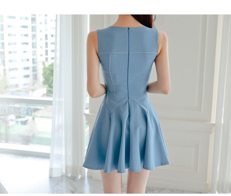 【dress】ノースリーブワンピース　M24255