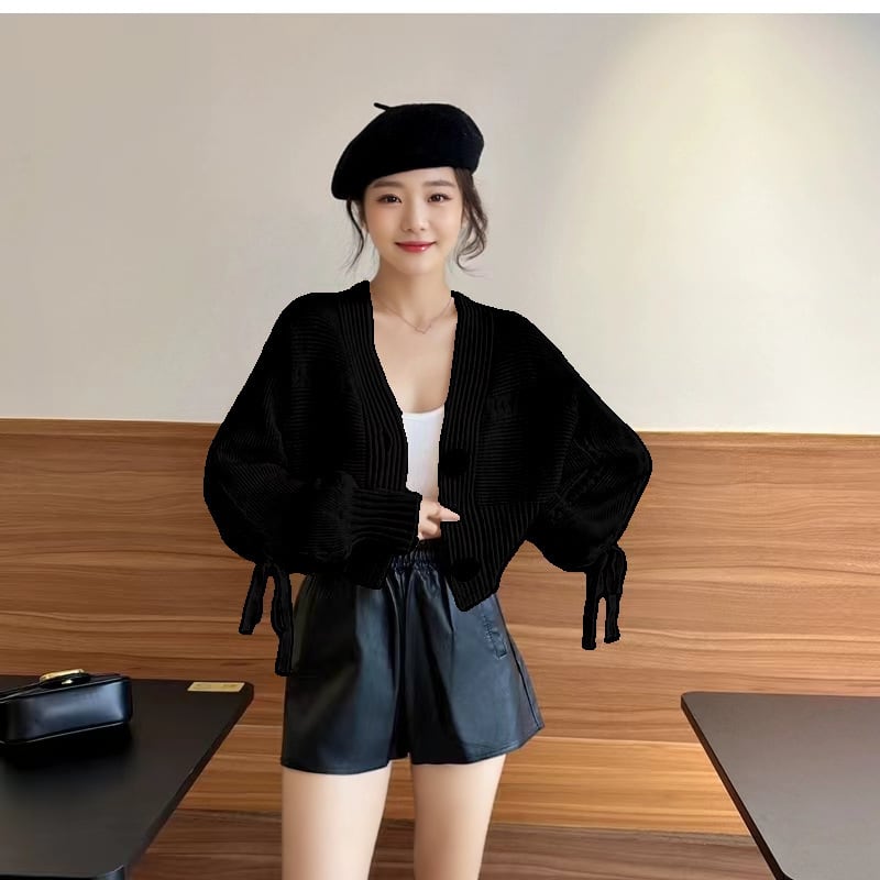 【outer】ニットカーデ　M27152