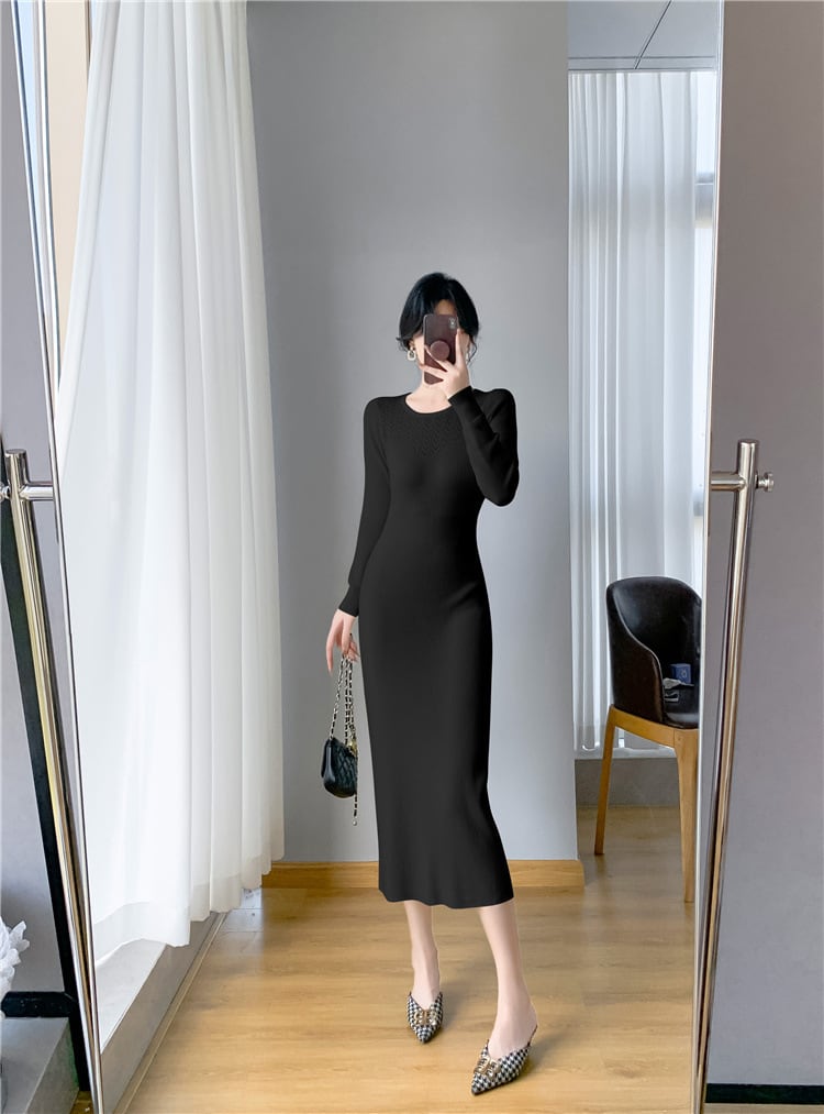 【dress】ニットワンピース　M26204
