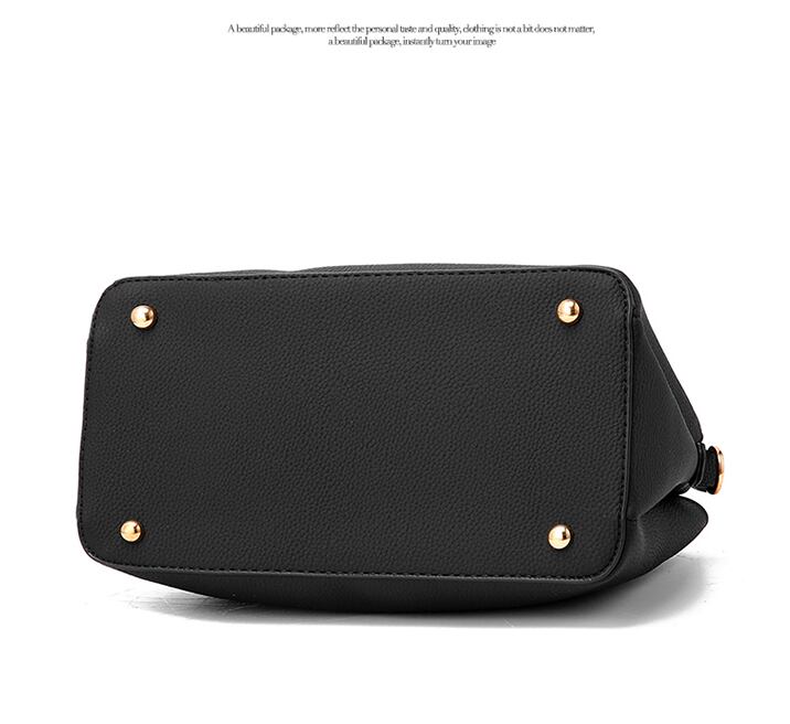 【小物】ファッション 韓国系シンプルPU無地斜め掛けハンドバッグ G1889