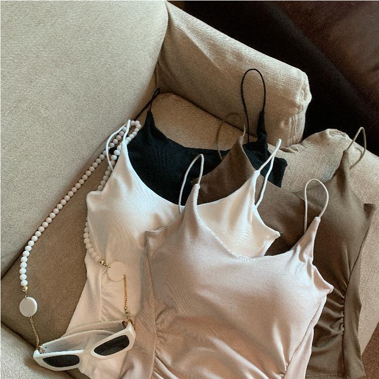 【tops】カップ付きキャミソール　M29526