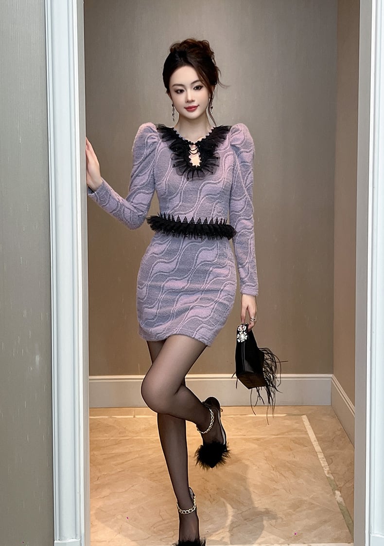 【dress】ドッキングデートワンピース　M28092