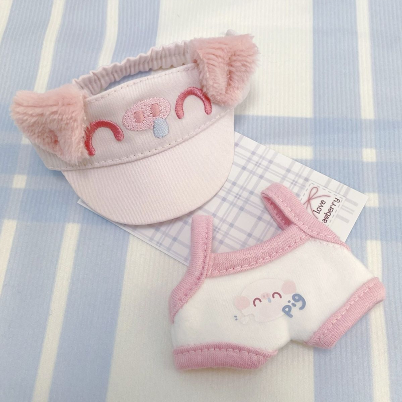 【GOODS】着せ替え  ぬいぐるみ服 10cm 2点セット Q2569