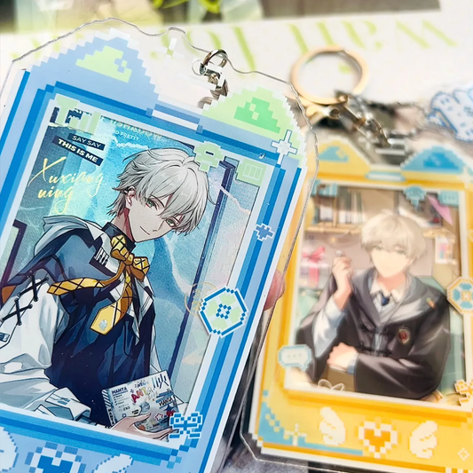 【GOODS】アクリル 猫耳  B2サイズ カードケース カバー Q2493