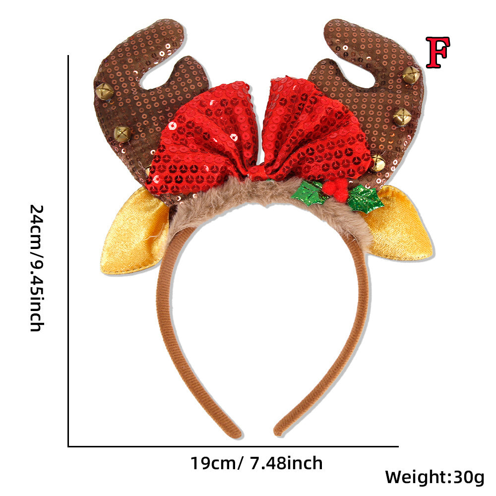 【小物】クリスマスカチューシャF8451