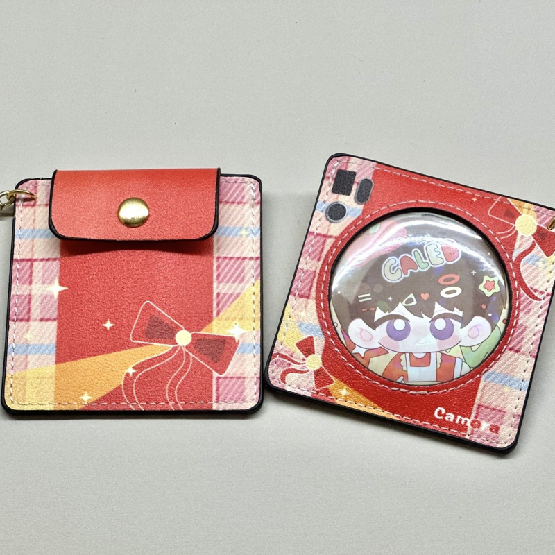 【GOODS】PU カメラ 58MM 缶バッジ ホルダー Q2517