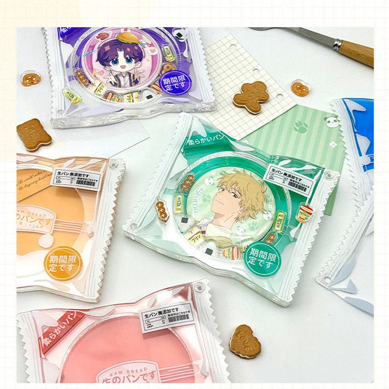 【GOODS】アクリル  58／65／75MM 缶バッジ ホルダー カバー Q2507