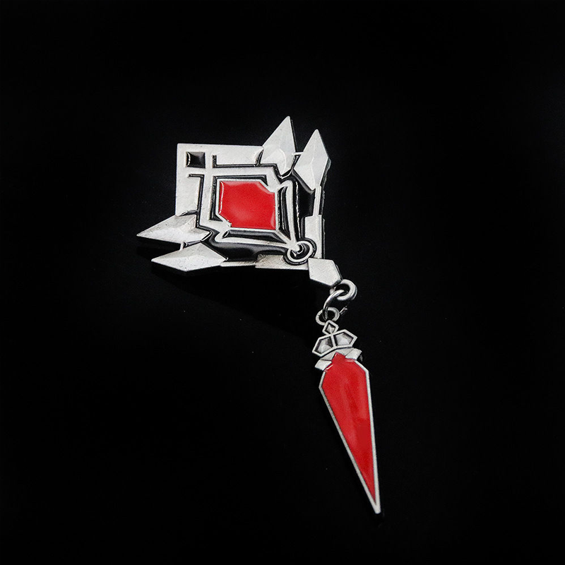 【GOODS】原神 タルタリヤ cosplay プローチ Q2513