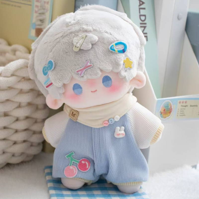 【GOODS】着せ替え 20cm ぬいぐるみ服 ロンパース一 Q2503