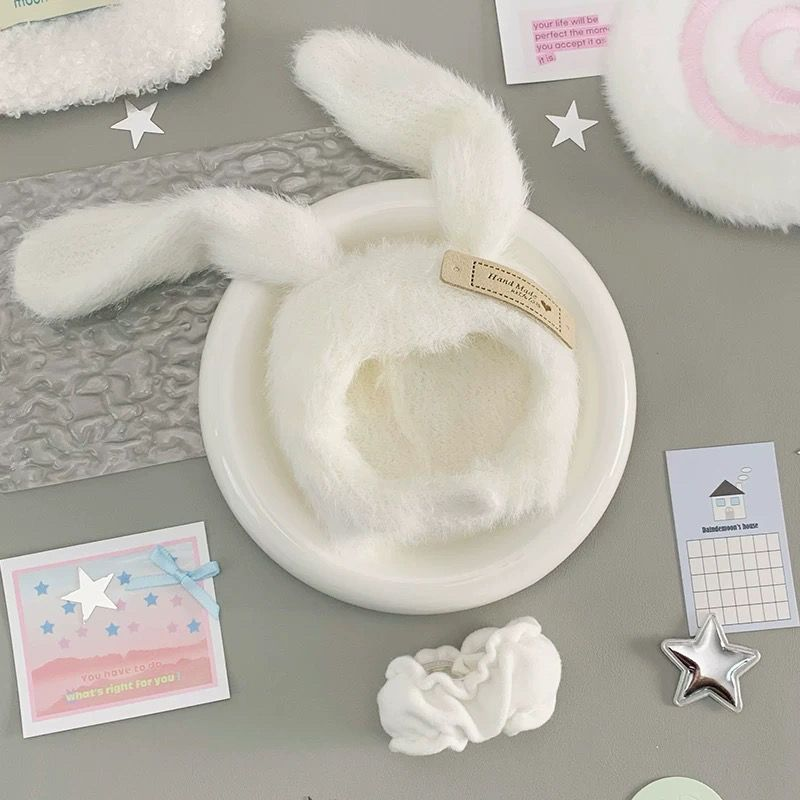 【GOODS】着せ替え 10cm うさぎ  ぬいぐるみ服 ２点セット Q2548