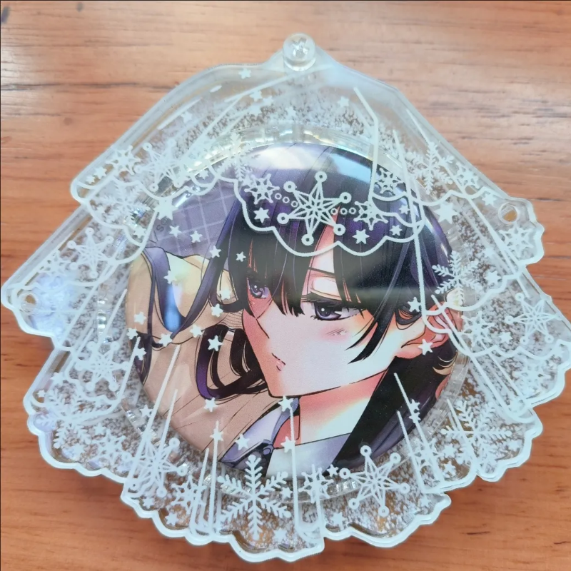 【GOODS】 58/75mm ディスプレイベール 缶バッジホルダー Ｑ2155