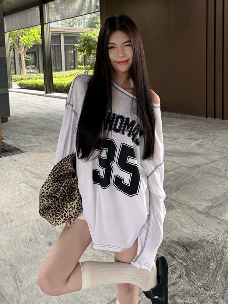 【tops】オーバーサイズTシャツ Q8622