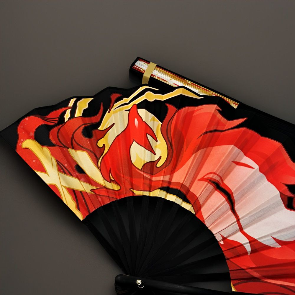 【GOODS】崩壊スターレイル  帰忘の流離人 両面 扇子 8寸Ｑ2148