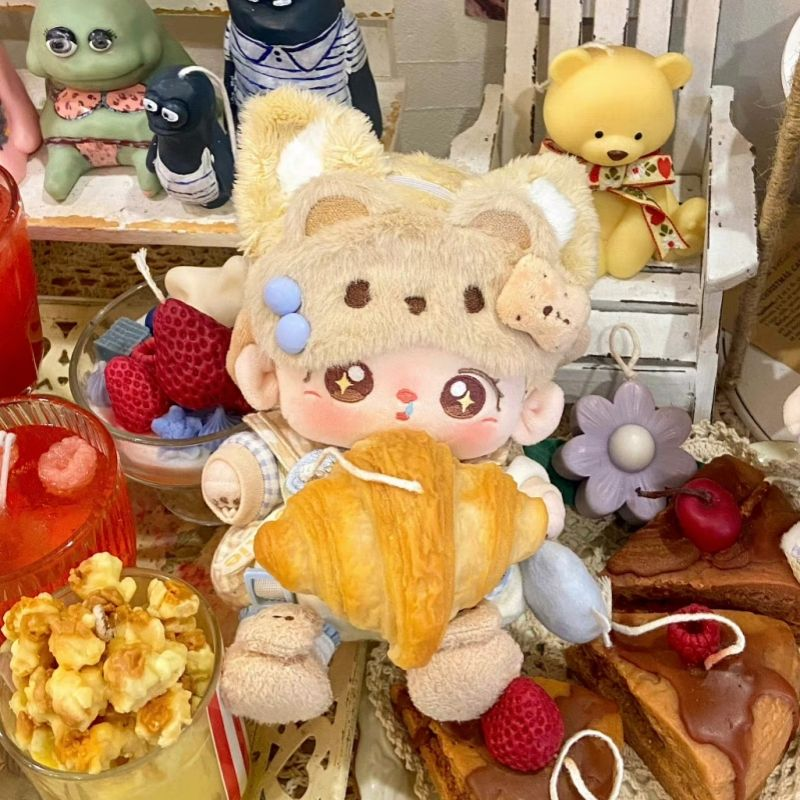 【GOODS】着せ替え  ぬいぐるみ服 20cm 熊ちゃん 6点セット Q2572