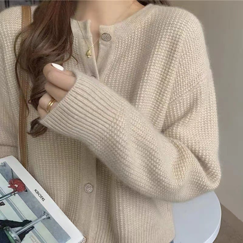 【outer】ニットカーデ　M25959