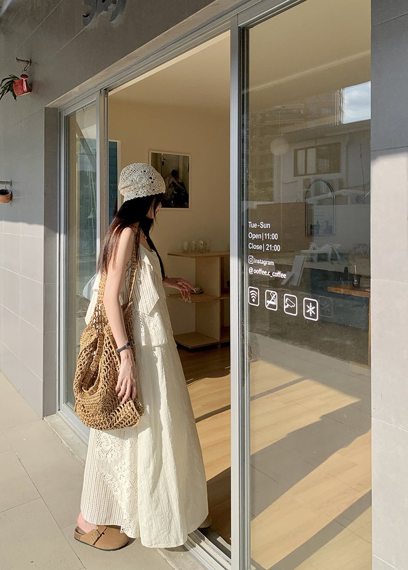 【dress】切り替えキャミワンピース　M25319