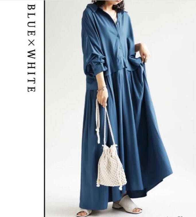 【dress】切り替えカジュアルワンピース　M29613