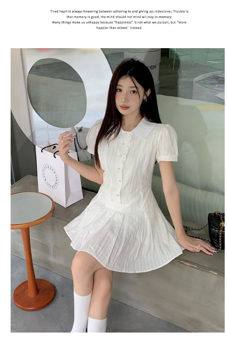【dress】シャツワンピース　M25311