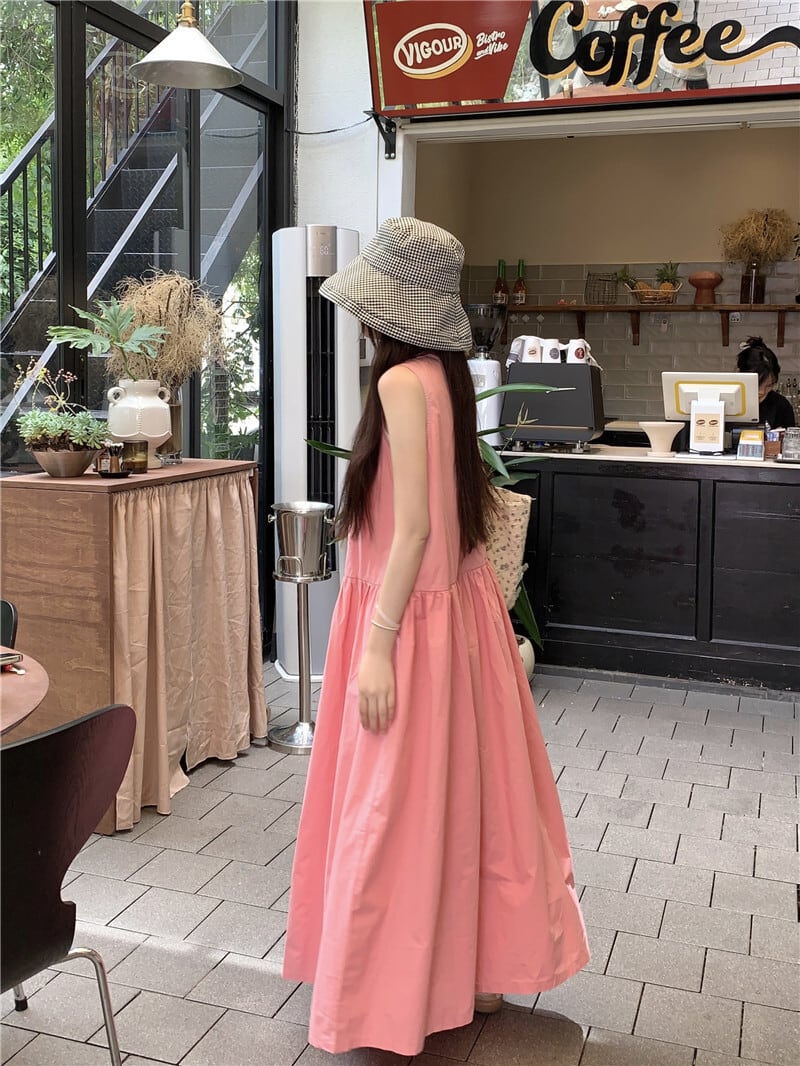 【dress】ノースリーブワンピース　M24892
