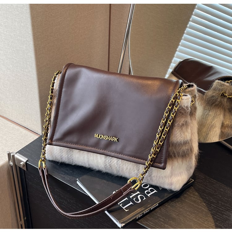 【小物】大容量ジッパーショルダーバッグG20148