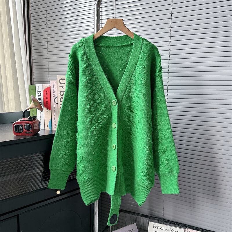 【outer】ニットカーデ　M18551