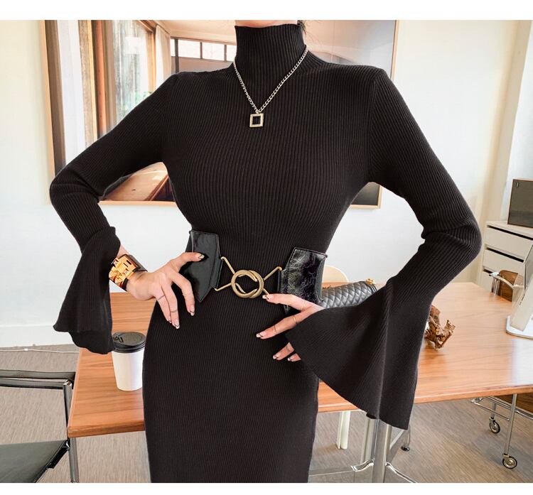 【dress】ニットワンピース　M25398