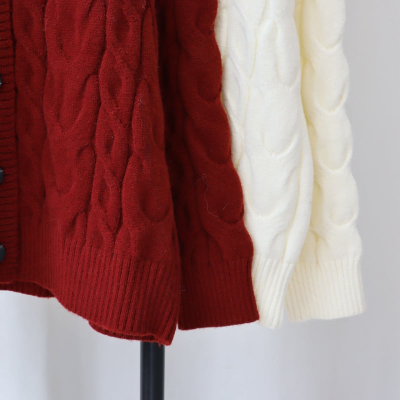 【outer】ニットカーデ　M27040