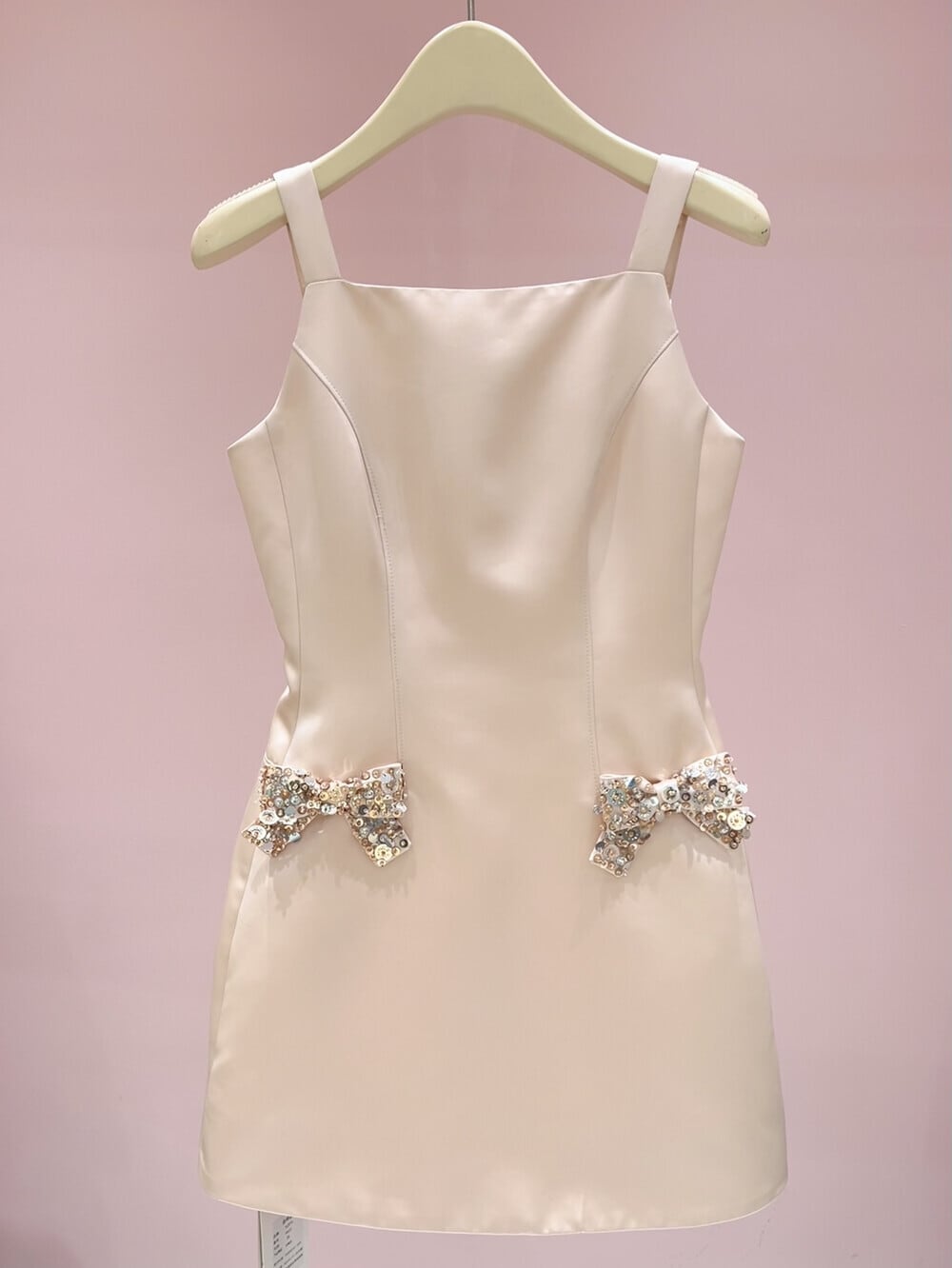 【dress】リボンミニワンピース　N3533