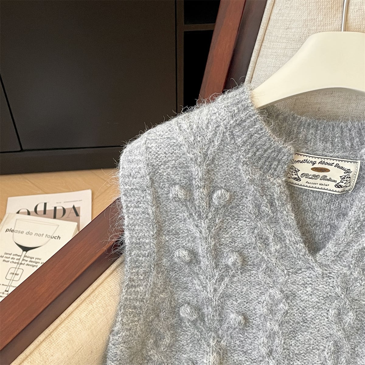 【tops】ニットベスト　M29229