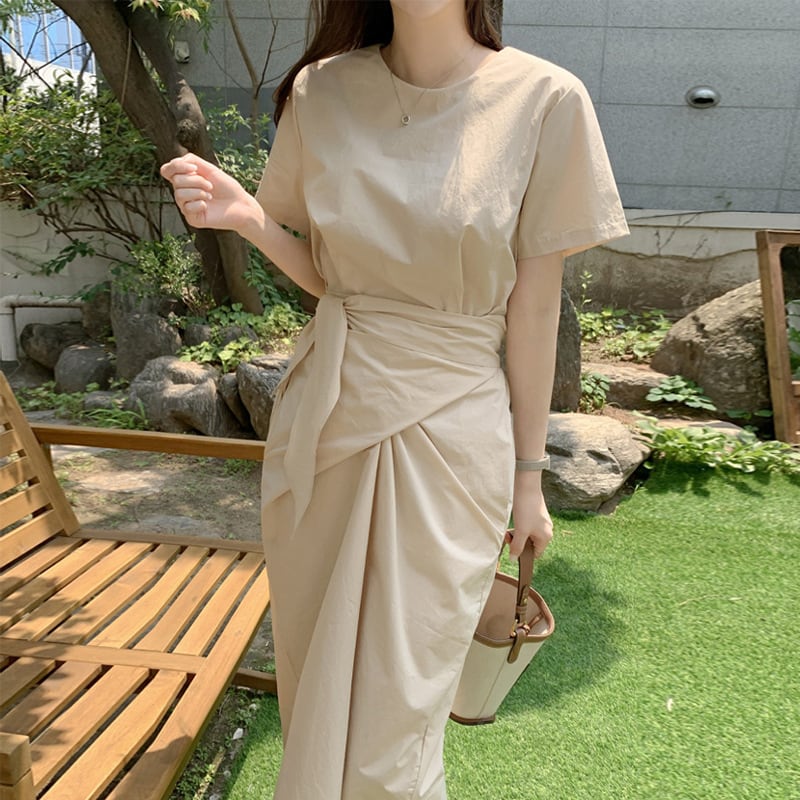 【dress】無地ワンピース　M24810